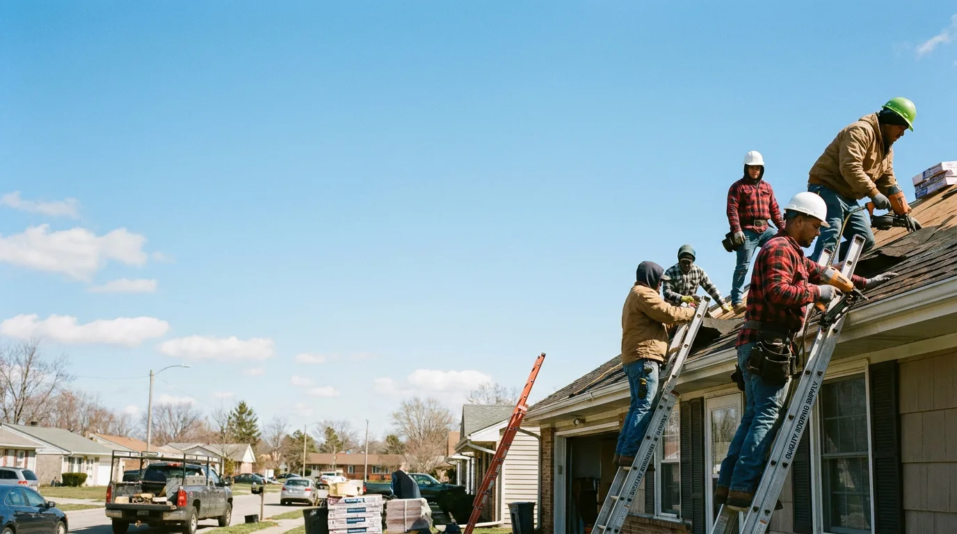 Roofing in Petersburg, IL near me